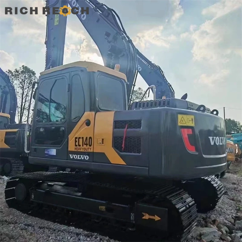 Seat and joysticks – used Volvo 140 excavator cab mid-size reliable USD