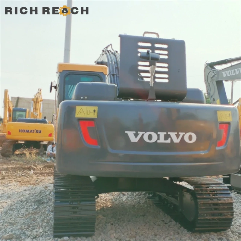 Right side pump room – used Volvo 210 excavator heavy-duty USD sale