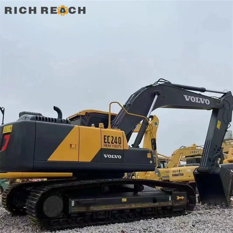 Front reinforced boom – used Volvo 240 excavator high efficiency USD