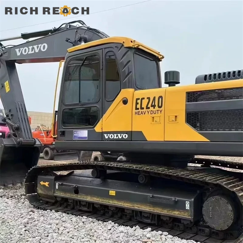 Right side hydraulic tank – used Volvo 240 excavator high efficiency USD price