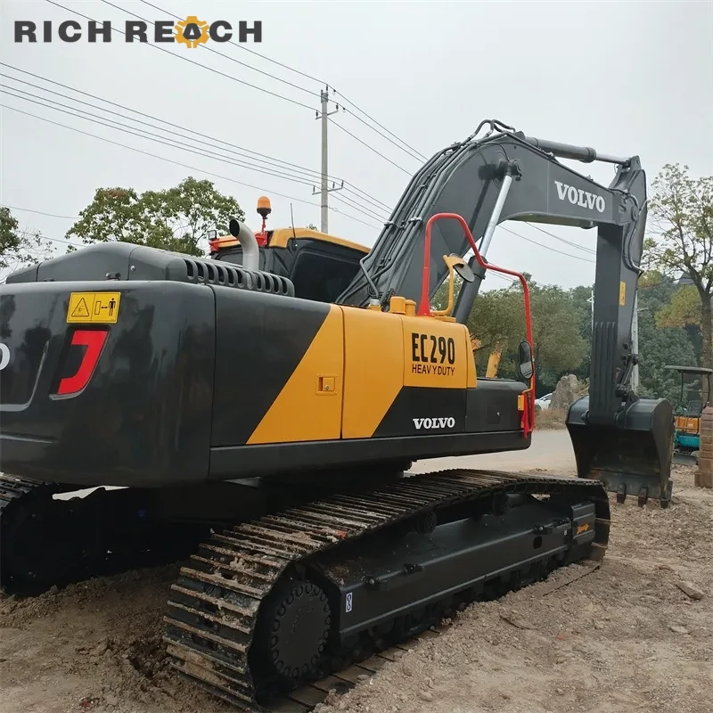 Left side long track – used Volvo 290 production machine crawler excavator USD