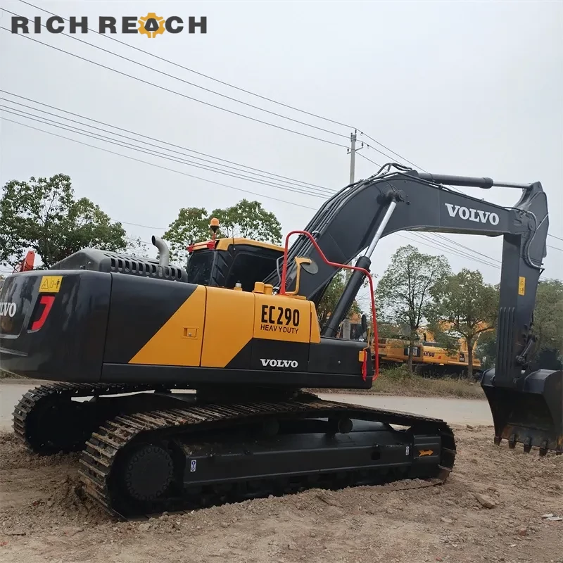 Right side pump room – used Volvo 290 for sale production machine USD