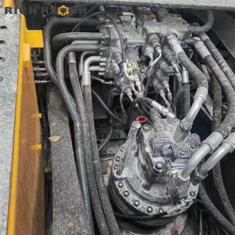 Track guard and sprocket – used Volvo 290 production machine excavator USD