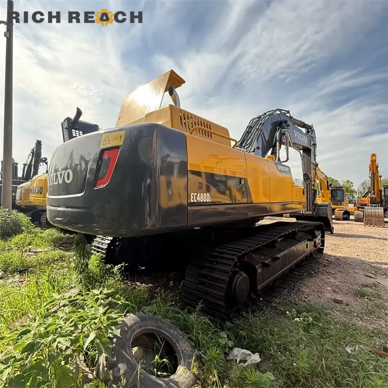 Volvo D13F engine – used Volvo 480DL excavator for sale long undercarriage USD