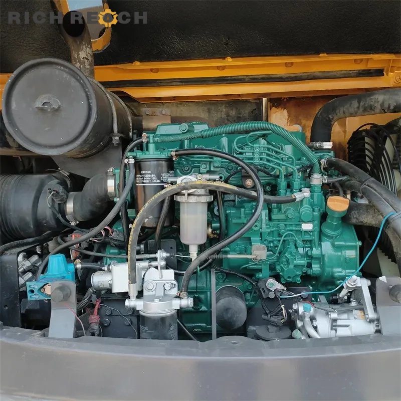 Panel and throttle – used Volvo 60D mini excavator compact efficient USD sale