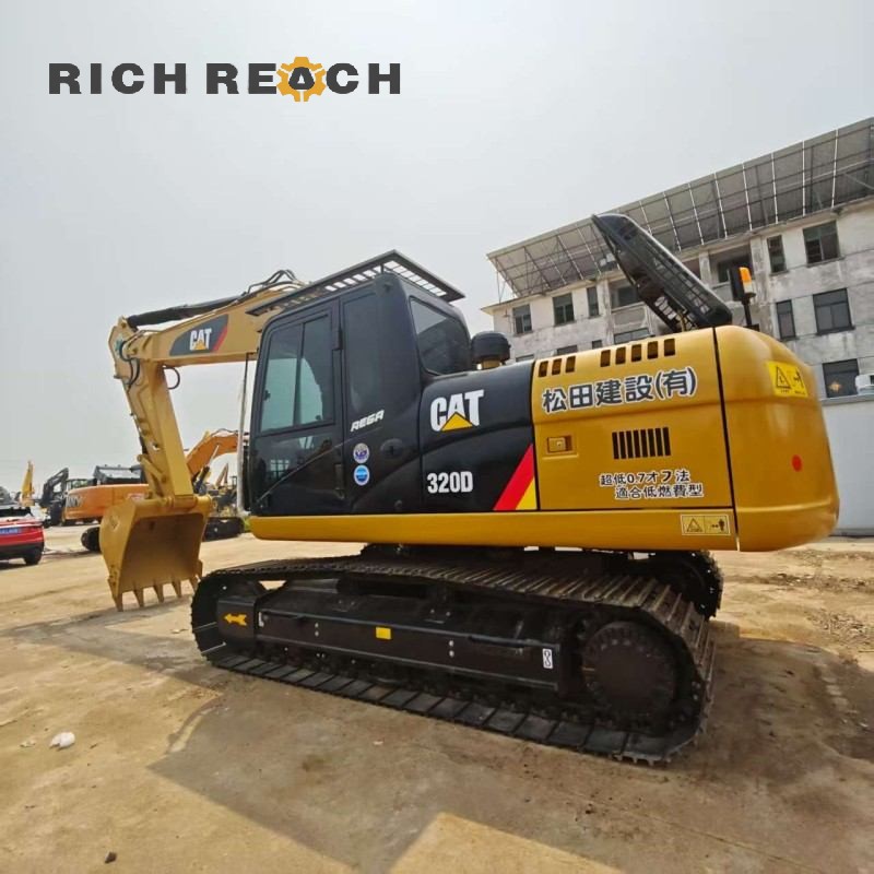 2024 Caterpillar 320D front view 350 hours $26,500
