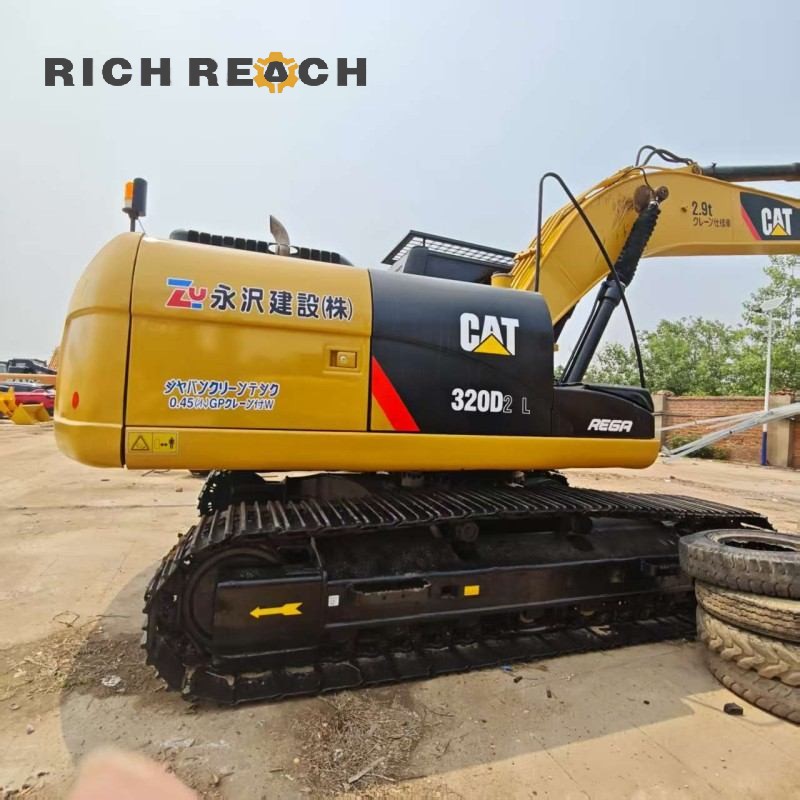 2025 Cat 320D2L hour meter $36,600 used excavator
