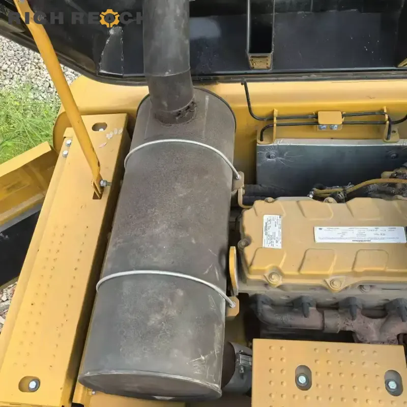 Working lights on CAT 336D2 beast used excavator for night shifts