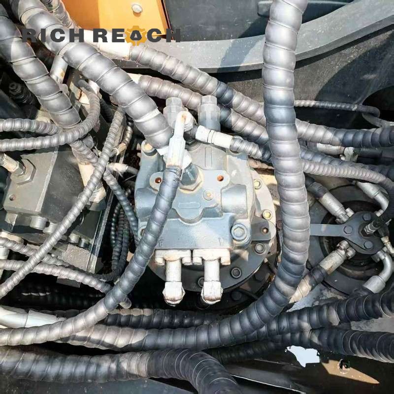 Trenching operation with a used 2025 Hyundai 225LC-9S excavator, priced $33,670 - Richreach