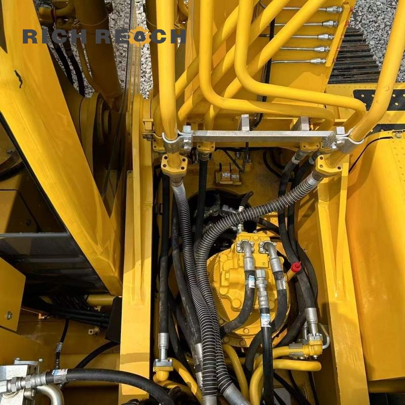 Instrument cluster and hour meter reading of a used Komatsu PC350 excavator | Price on request