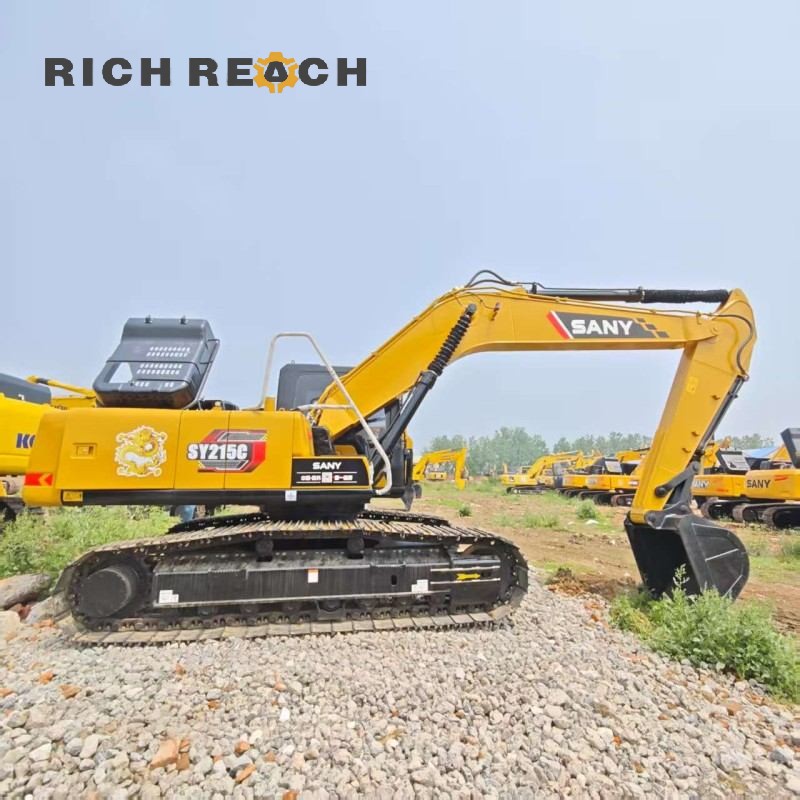 Heavy duty boom cylinder and arm of a 2023 SANY 215C excavator, low hours, $30,556