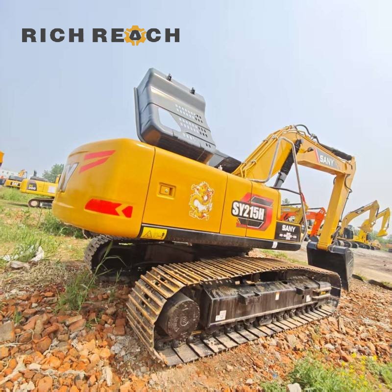Heavy duty boom cylinder and arm of a used 2023 SANY 215H excavator, low hours, priced at $30,750 by Richreach