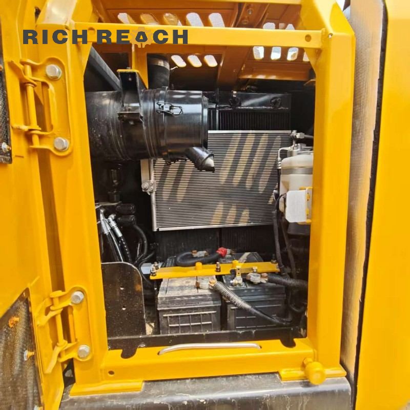 Rubber or steel tracks option for a used SANY 75C Pro mini excavator, durable undercarriage, price on request