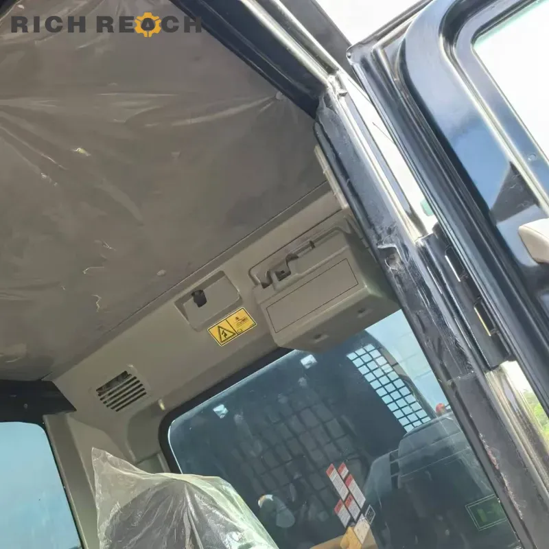 Heavy duty bucket on used CAT 336D2 excavator beast edition for tough digging jobs