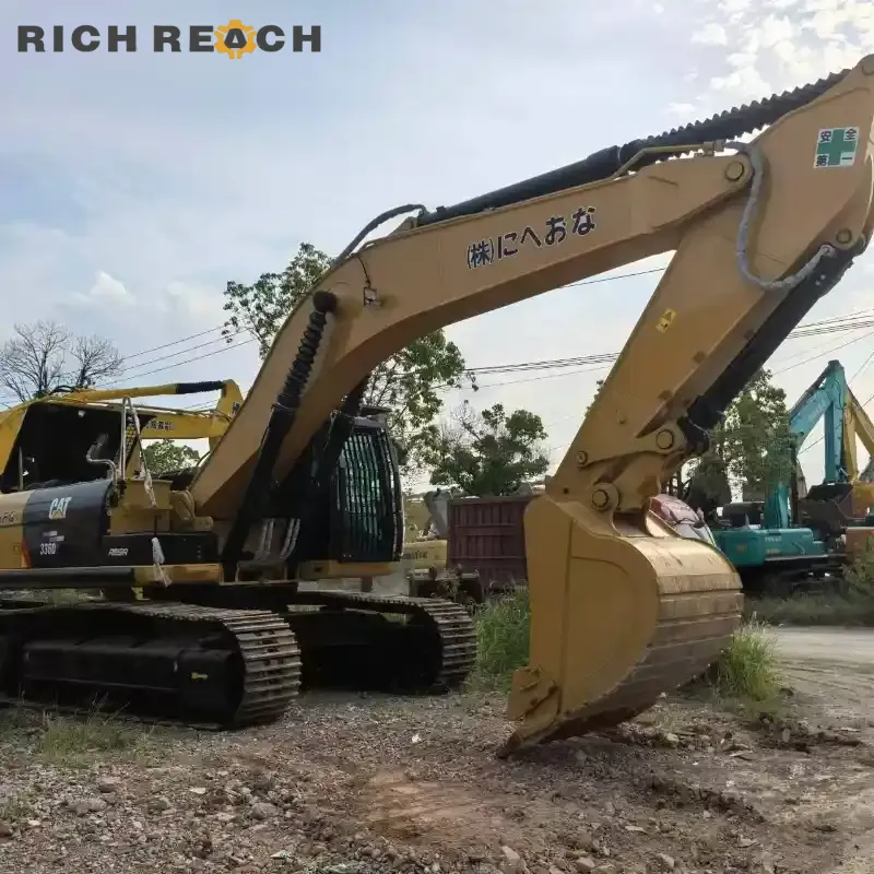 Fuel system of used excavator 336D2 CAT beast performance for long work hours