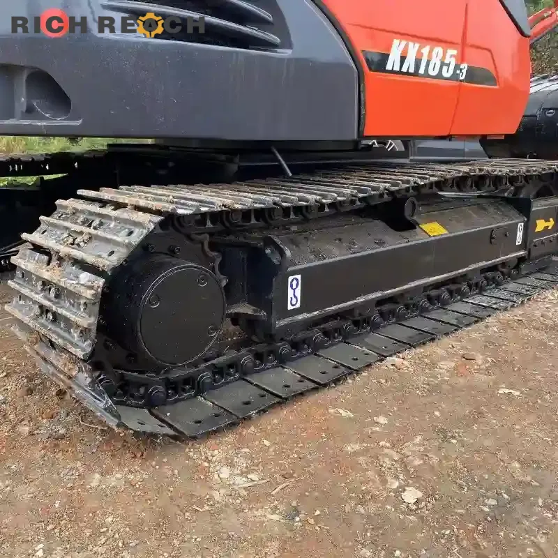 Operator cab and controls of used Kubota KX185-3 – new promo just launched, great value