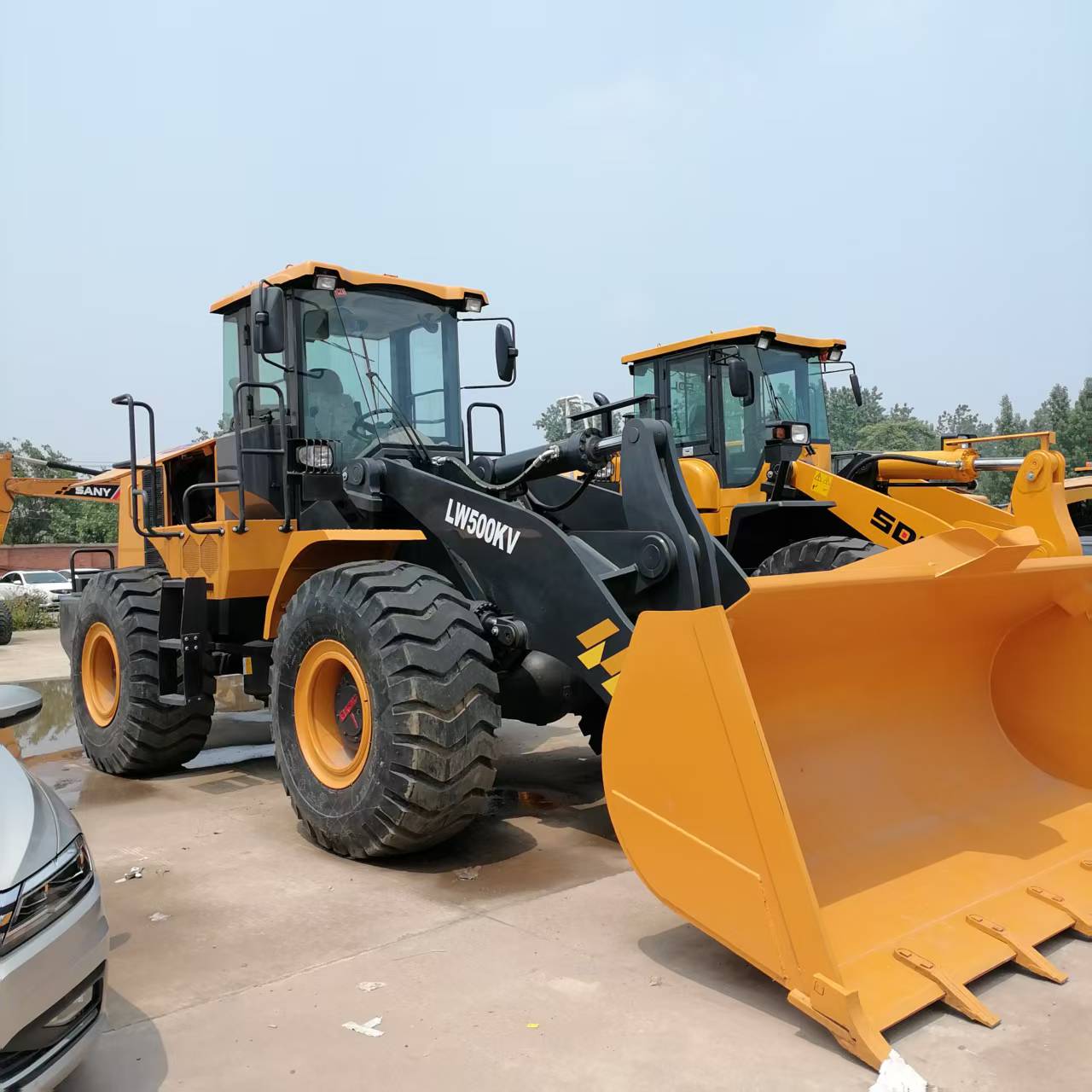 xcmg lw500kv tires and heavy duty axle