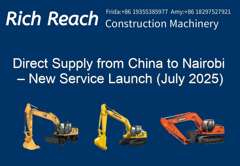 Direct Supply from China to Nairobi – New Service Launch (July 2025)
