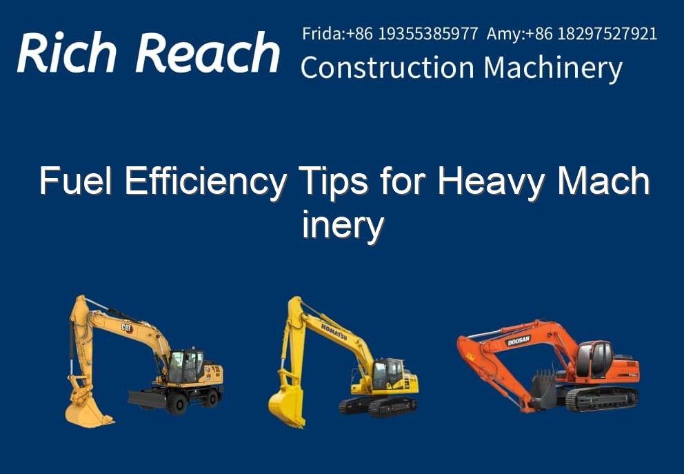 Fuel Efficiency Tips for Used Excavators