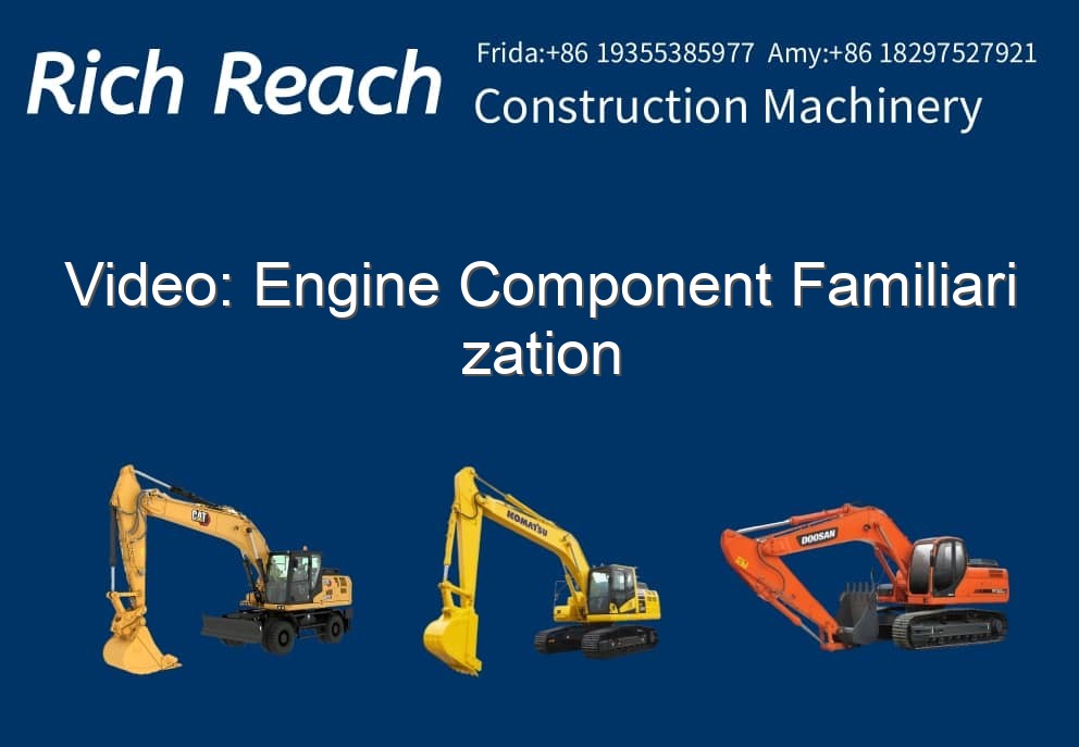 Engine Component Familiarization for Used Excavators