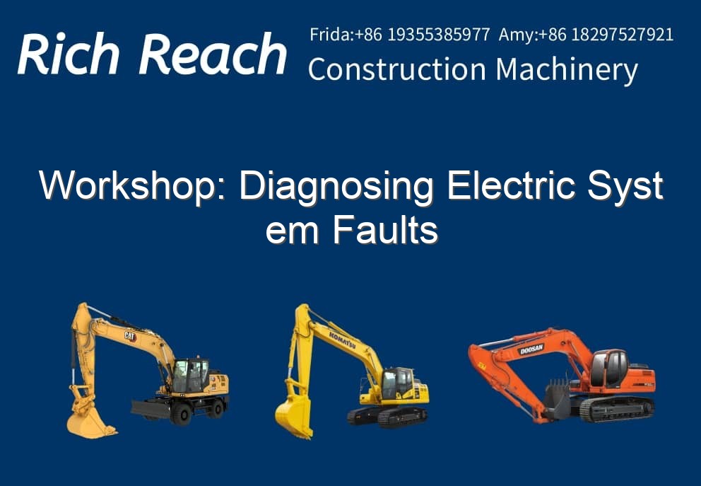 Workshop: Diagnosing Electric System Faults on Used Excavators